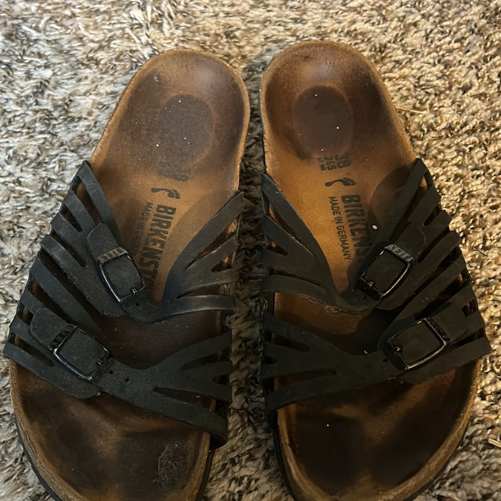 Black Granada birkenstocks
